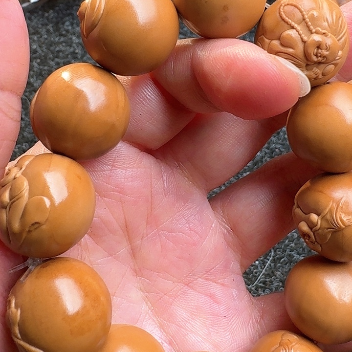 橄榄核吊坠橄榄正圆米勒