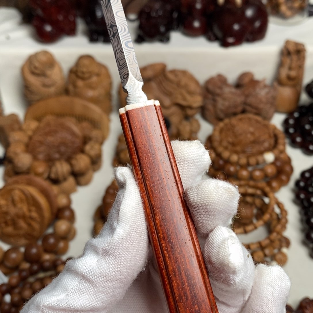 檀香紫檀（小叶紫檀）手串/手链福利款茶刀