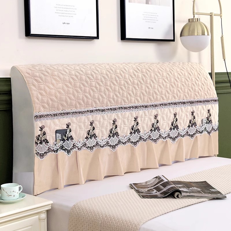 万能通用高级感床头套罩木床靠背全软包套遮丑神器加厚夹棉防尘罩