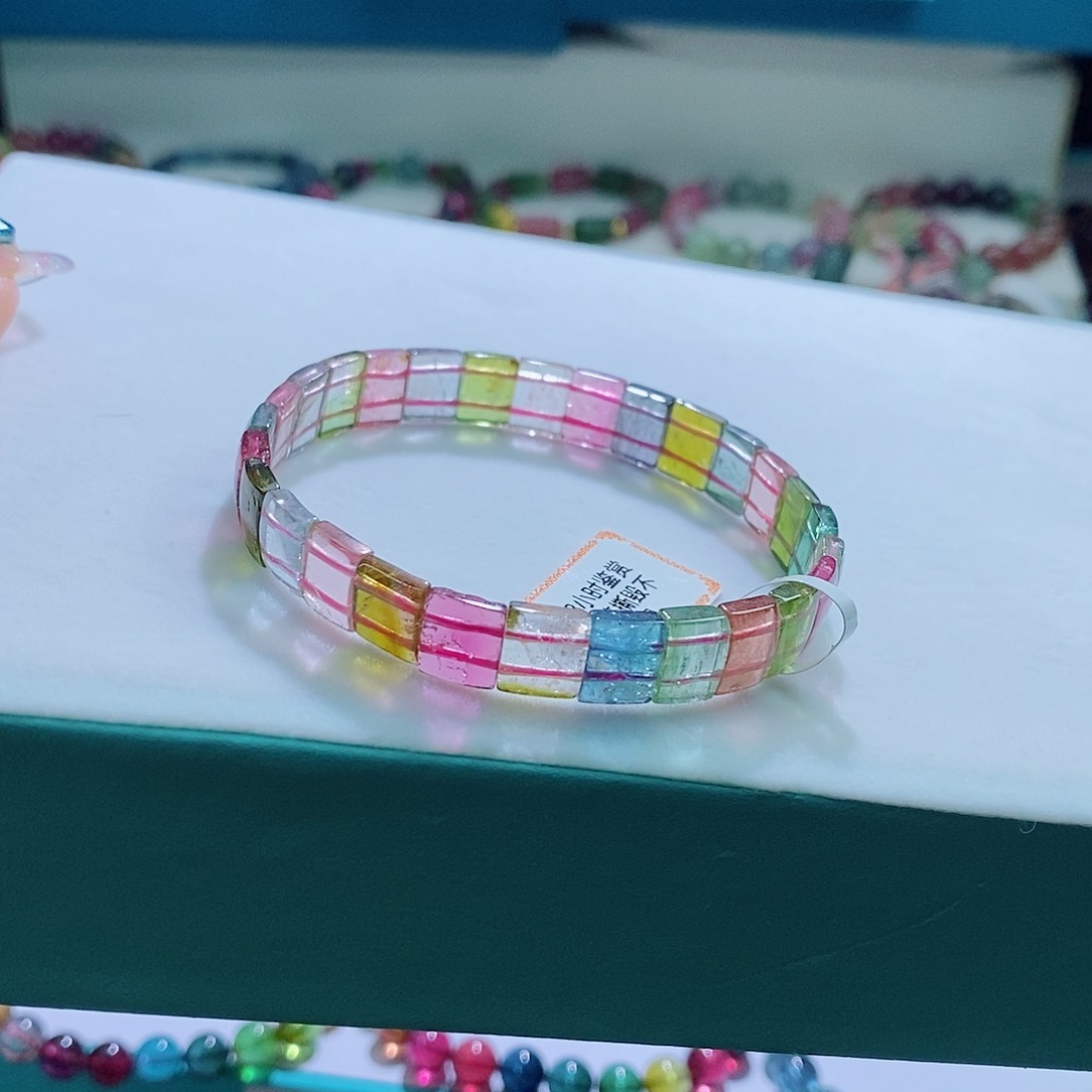 碧玺手链未镶嵌碧玺手链