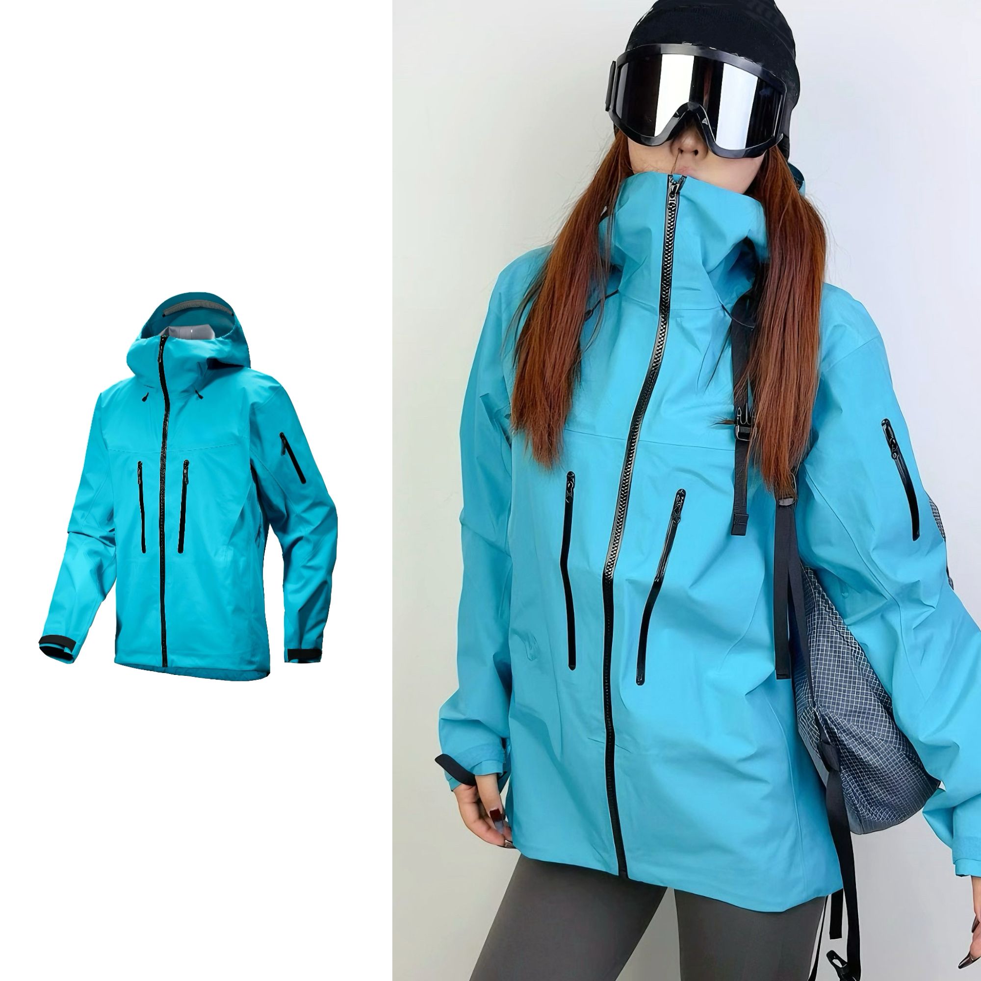 【AlphaSV7】台州高货硬壳冲锋衣保命防水登山服户外穿搭