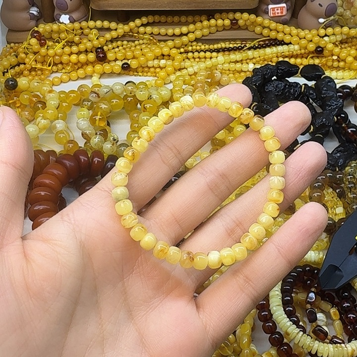 琥珀未镶嵌珠宝奇石