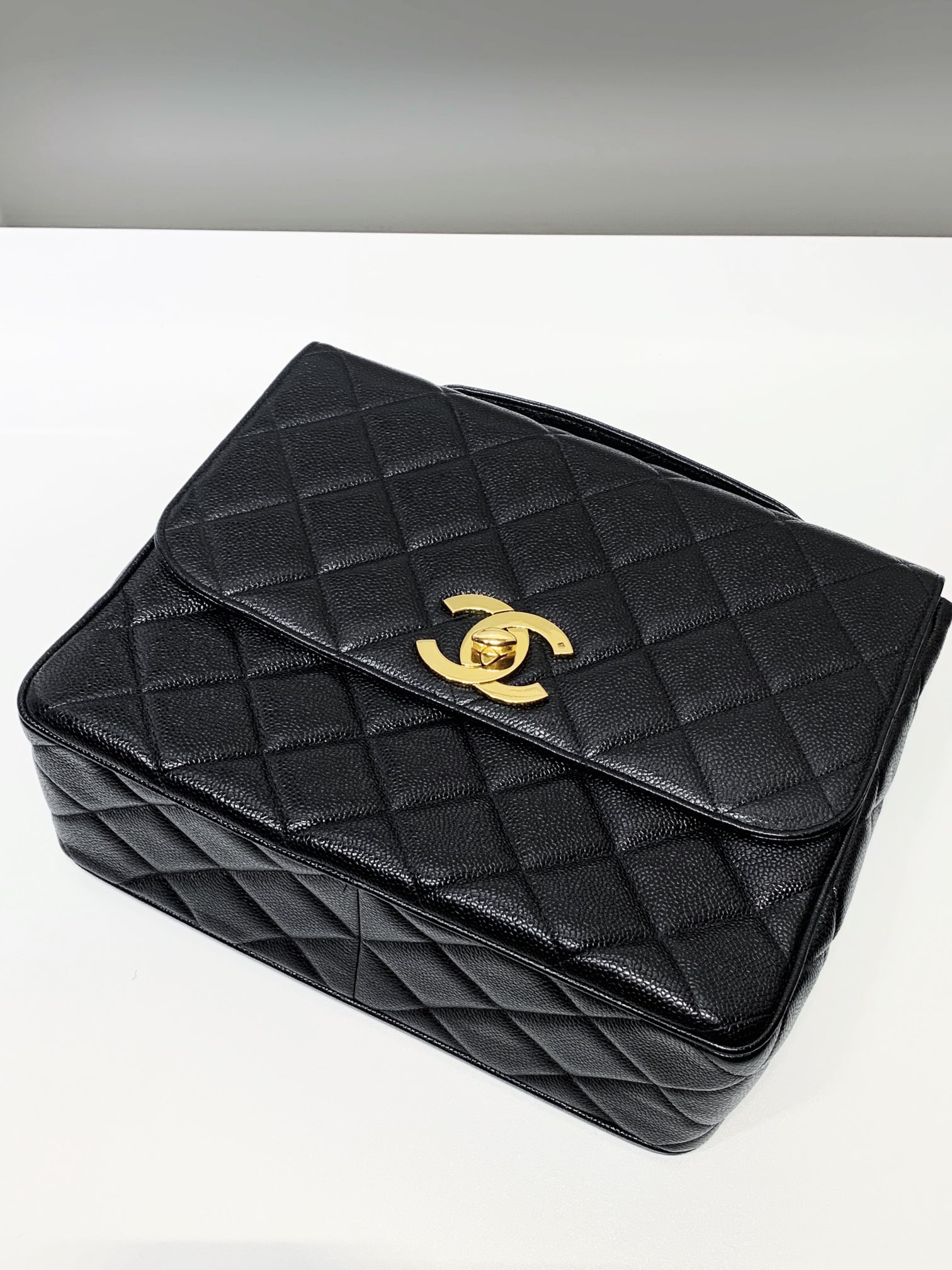 95新 Chanel/香奈儿 HIHI/Chanel 贝嫂扣方胖子30 2开/7741202