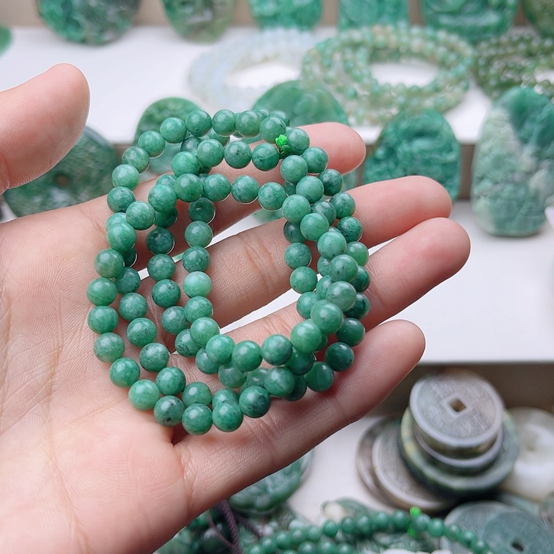 独山玉项链未镶嵌兴****行