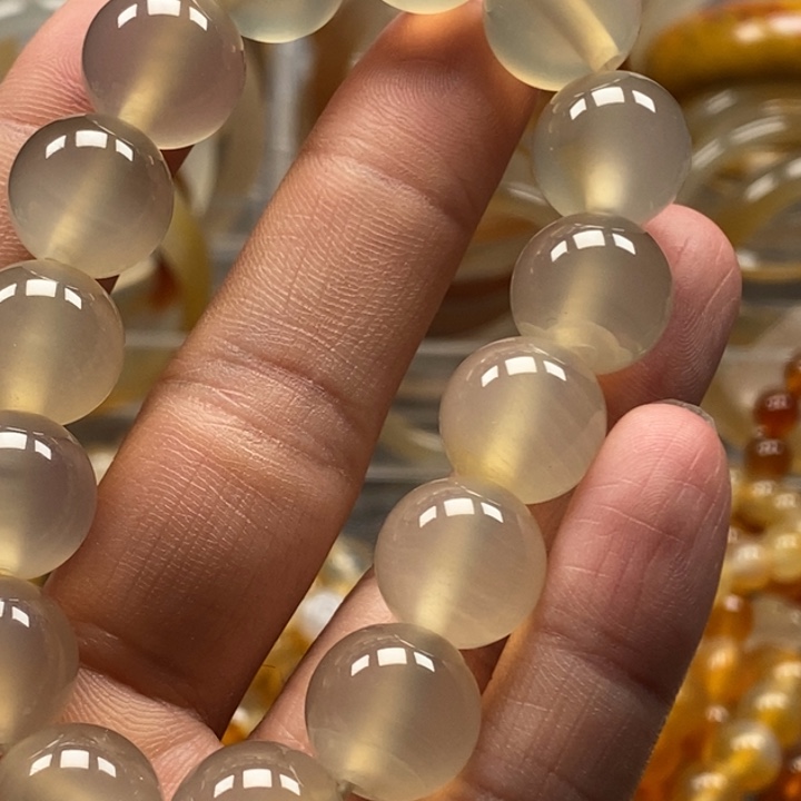 A***.玛瑙/玉髓戒指未镶嵌