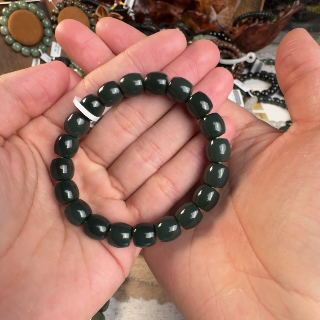 和田玉手链未镶嵌