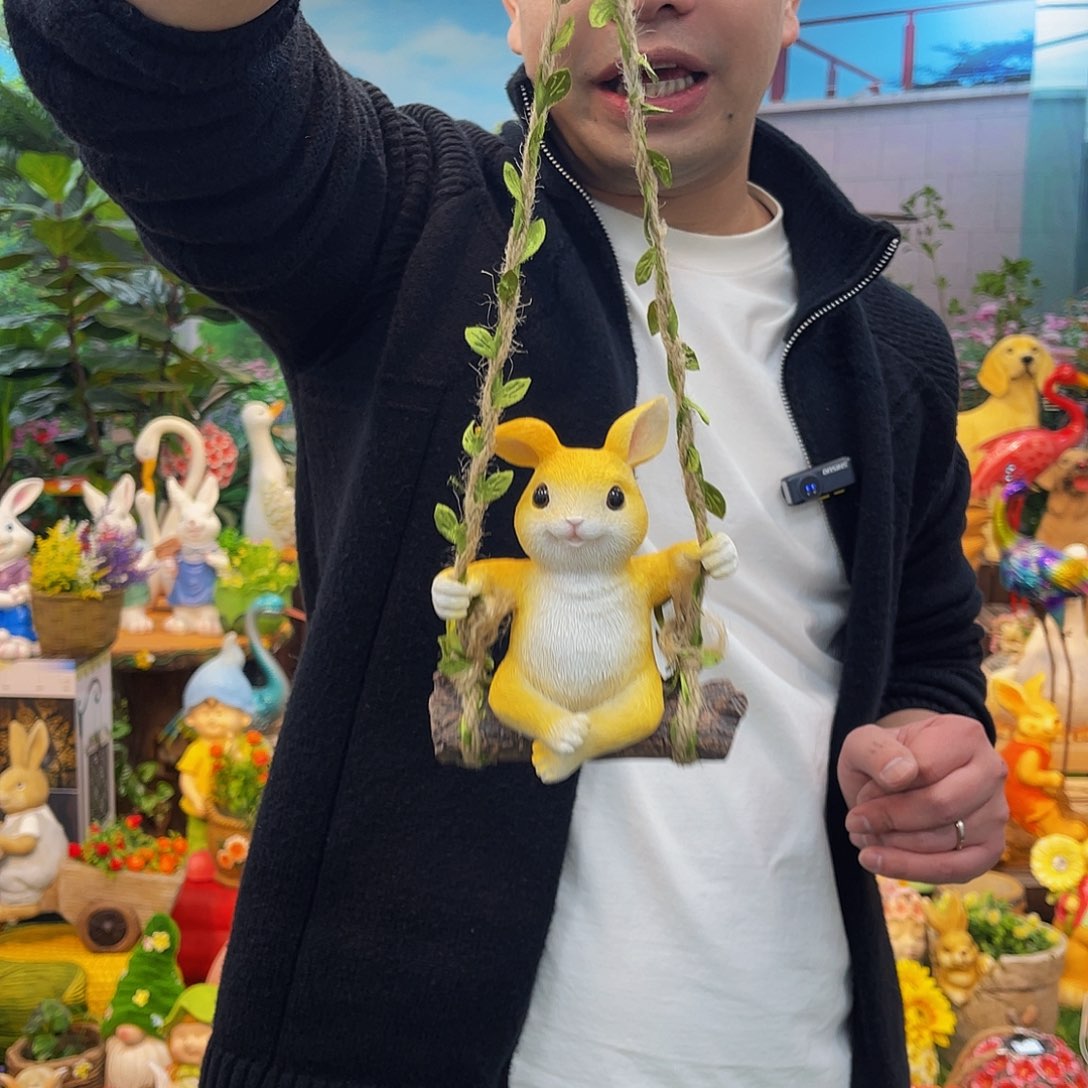 红陶花园庭院摆件