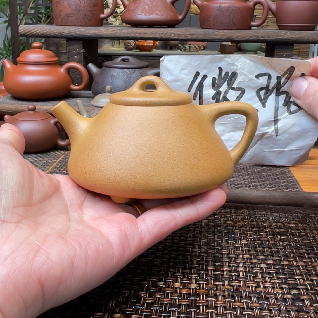 紫砂茶壶宜兴原矿紫砂手工制微瑕200