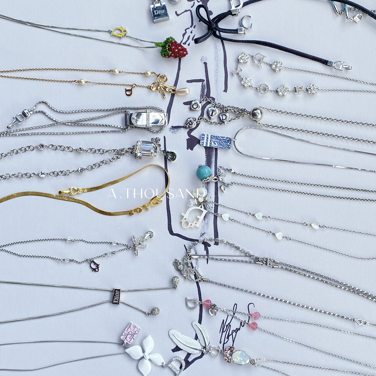 95新 DIOR/迪奥 Dior·项链合集一