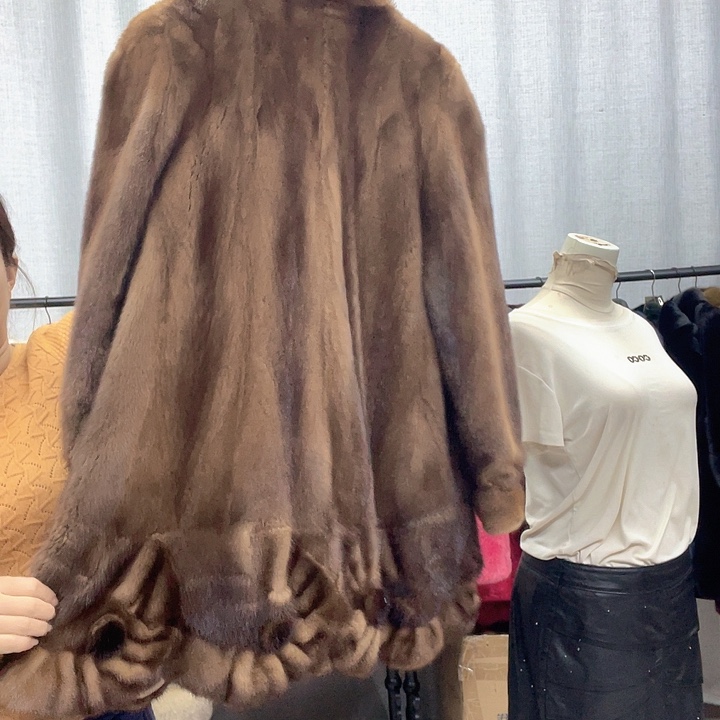 2025新款水貂外套女