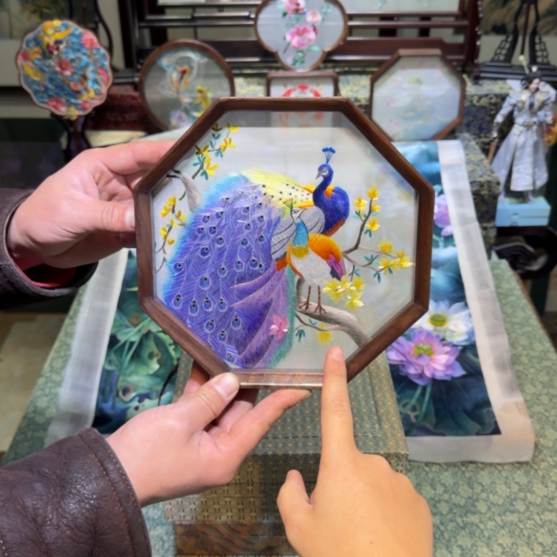 刺绣手工苏绣工艺异色