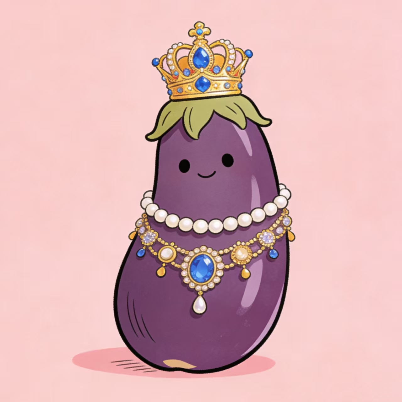 合金胸针 茄子艺术馆