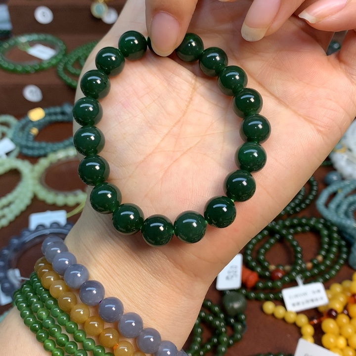 未镶嵌手链和田玉（碧玉）0000