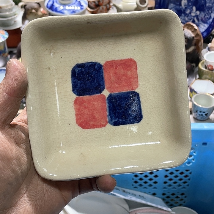 瓷片在一起的时候就是不知道