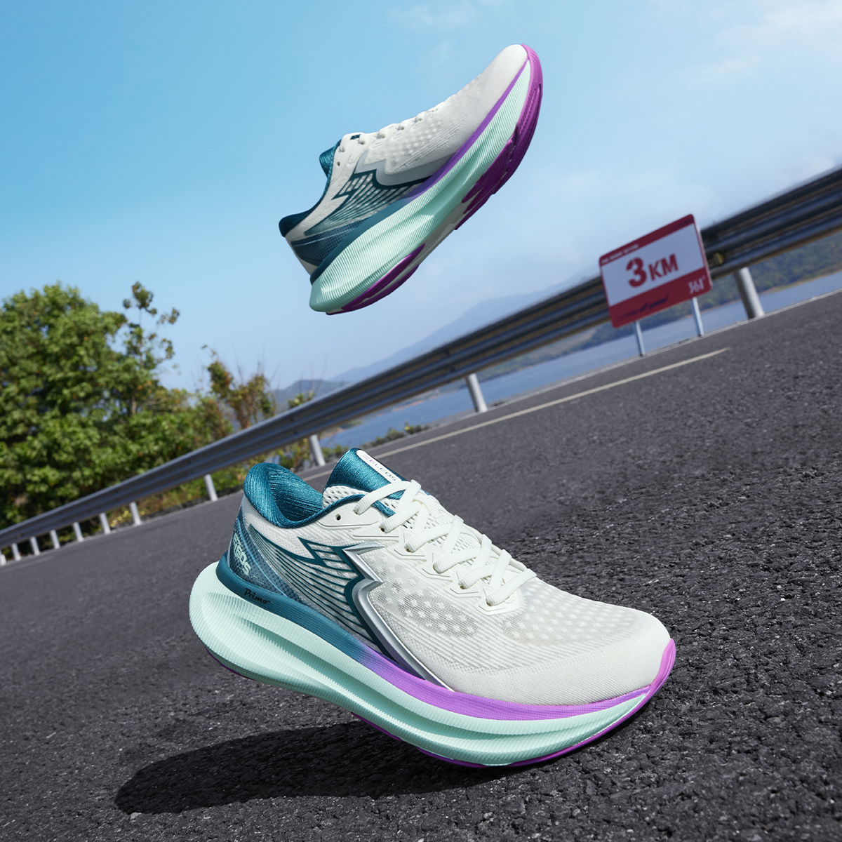 361°回弹缓震【Eleos SE】大地舒适跑鞋男透气马拉松训练PB