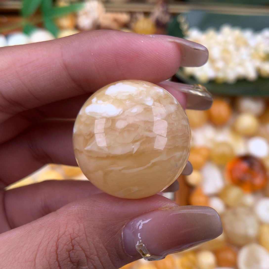 琥珀珠宝奇石未镶嵌26.1 微微粉