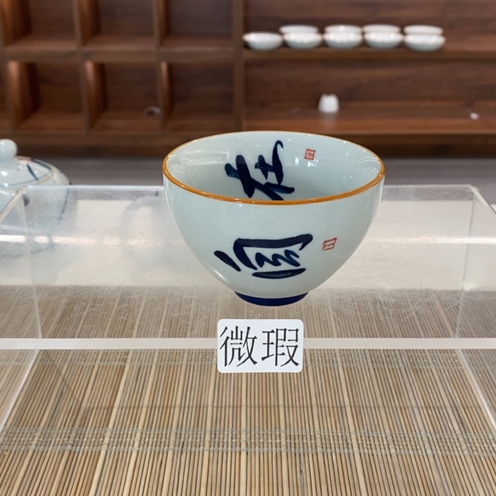釉下老陶泥手工绘制