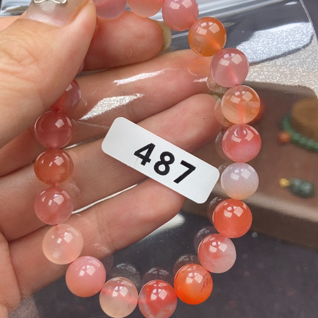 南红玛瑙未镶嵌手串