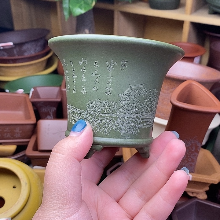 手工艺品琉璃宜兴紫砂精品花盆