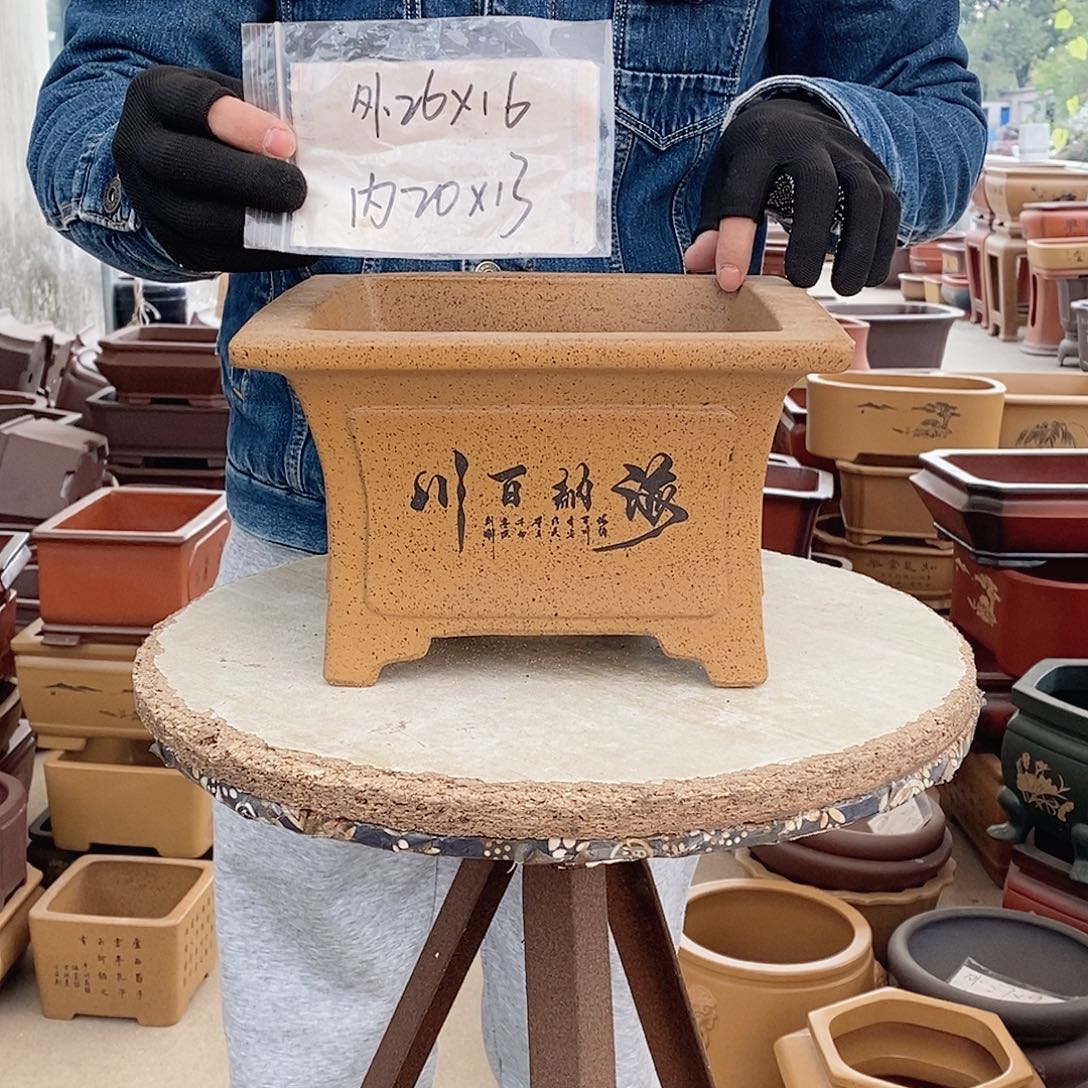 紫砂花盆紫砂花盆