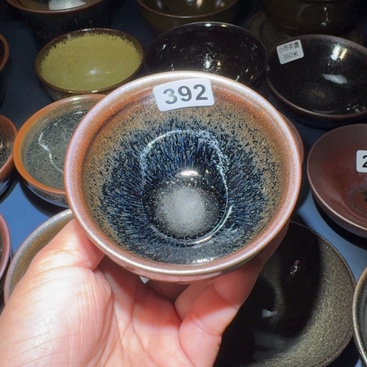 小雨茶盏手工柴烧