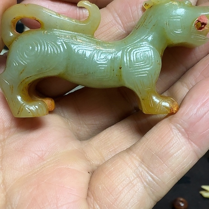 和田玉挂件未镶嵌幸****诺