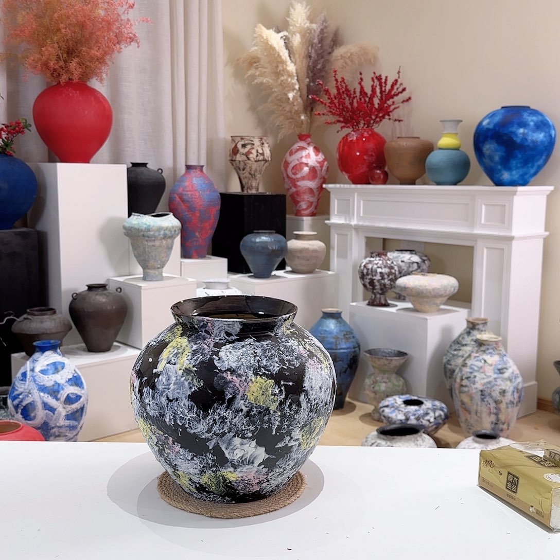 瓶景德镇陶瓷闪10号