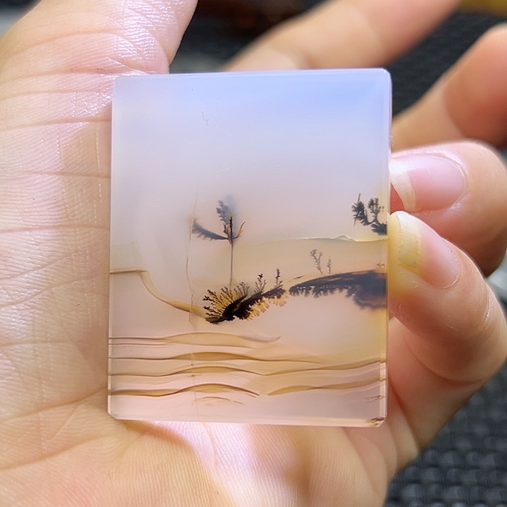 未镶嵌玛瑙/玉髓珠宝半成品