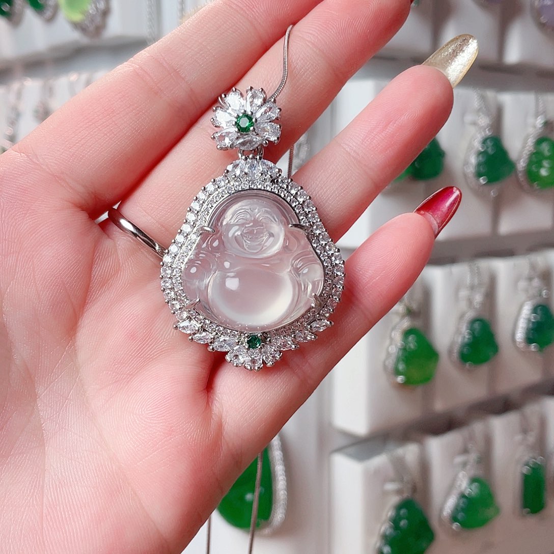 玛瑙/玉髓吊坠(赠链)未镶嵌