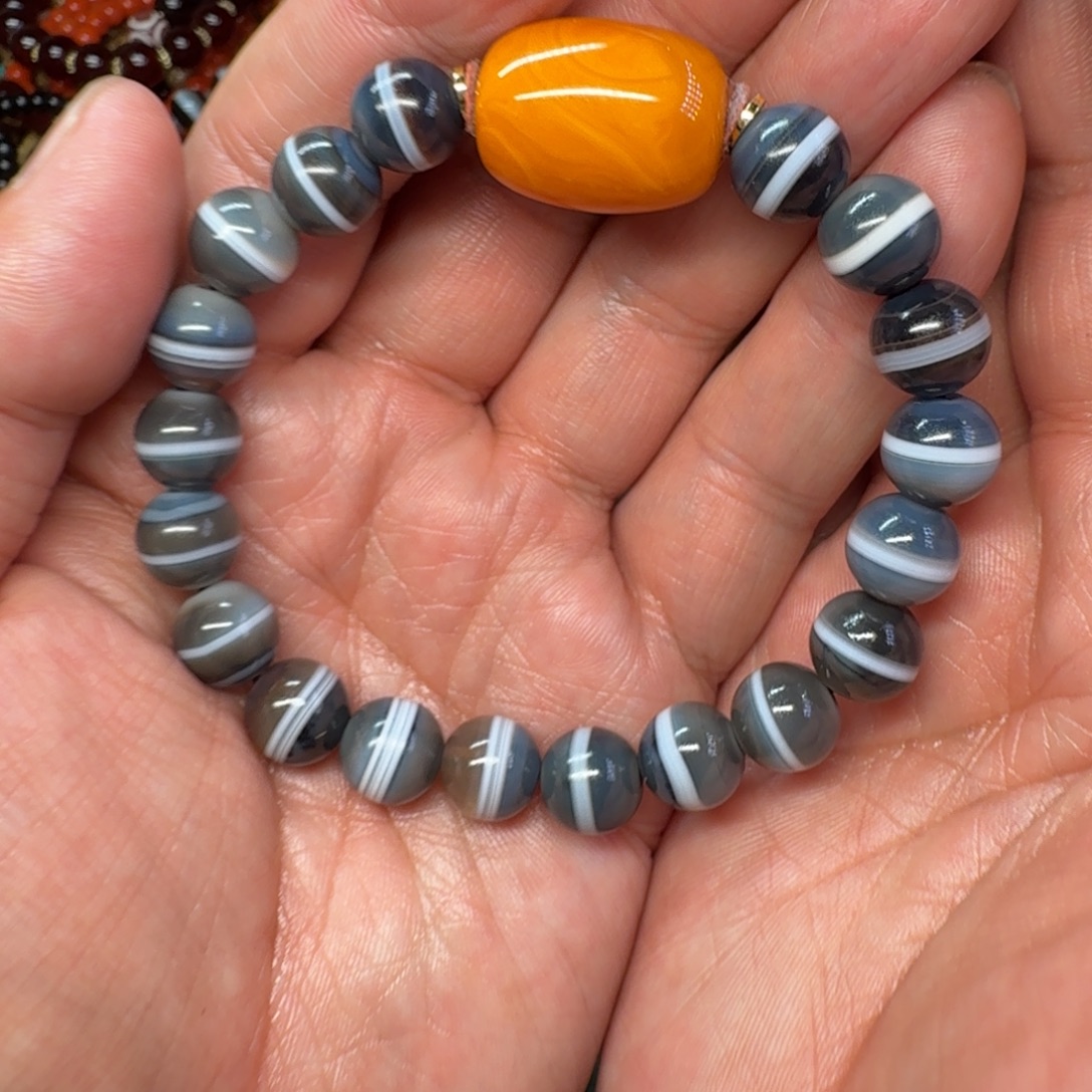 玛瑙/玉髓未镶嵌颈饰