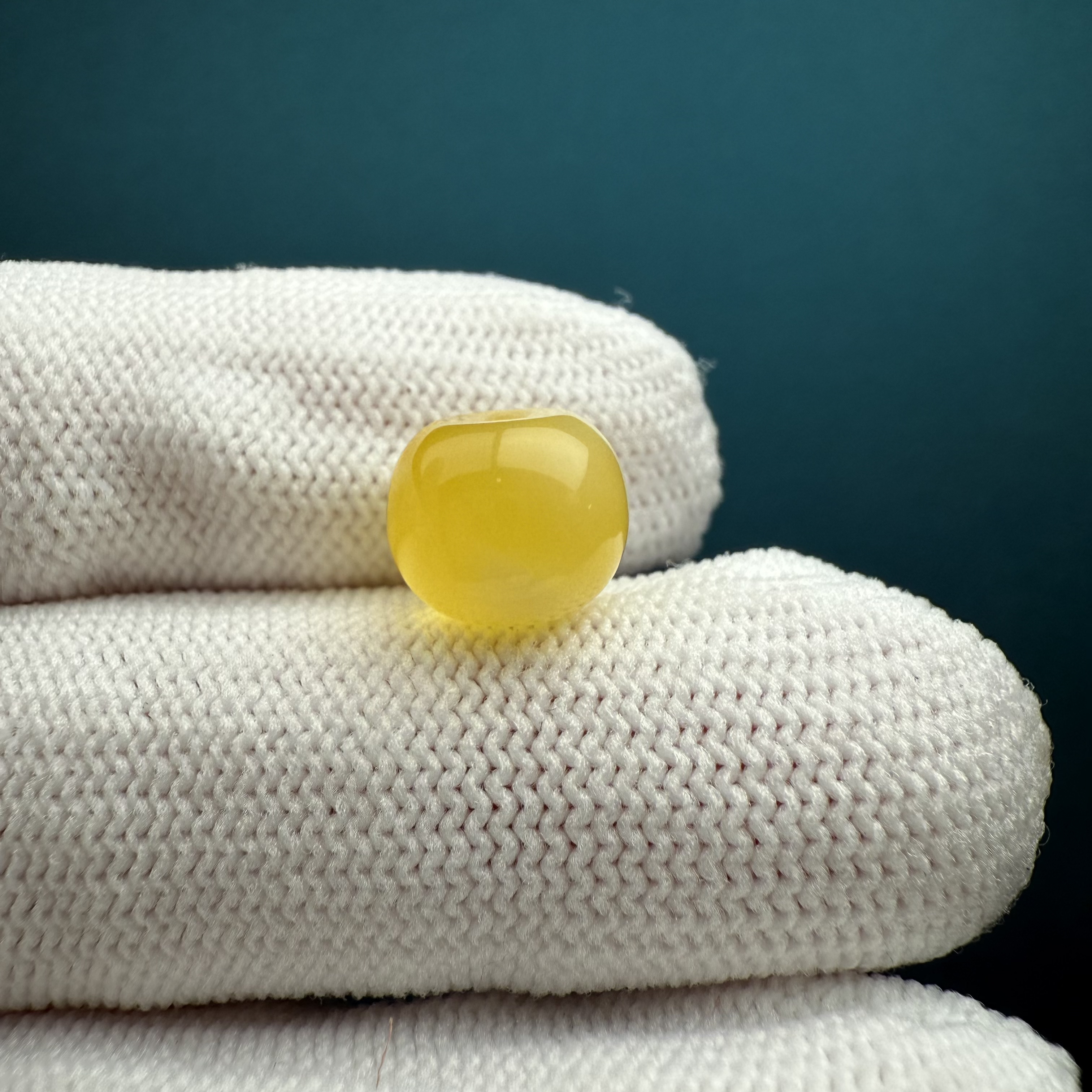 K2402天然蜜蜡 墩子9.8*8mm支持复检假一罚十