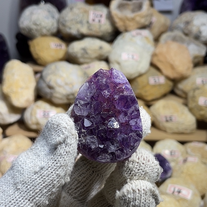 水晶珠宝半成品未镶嵌