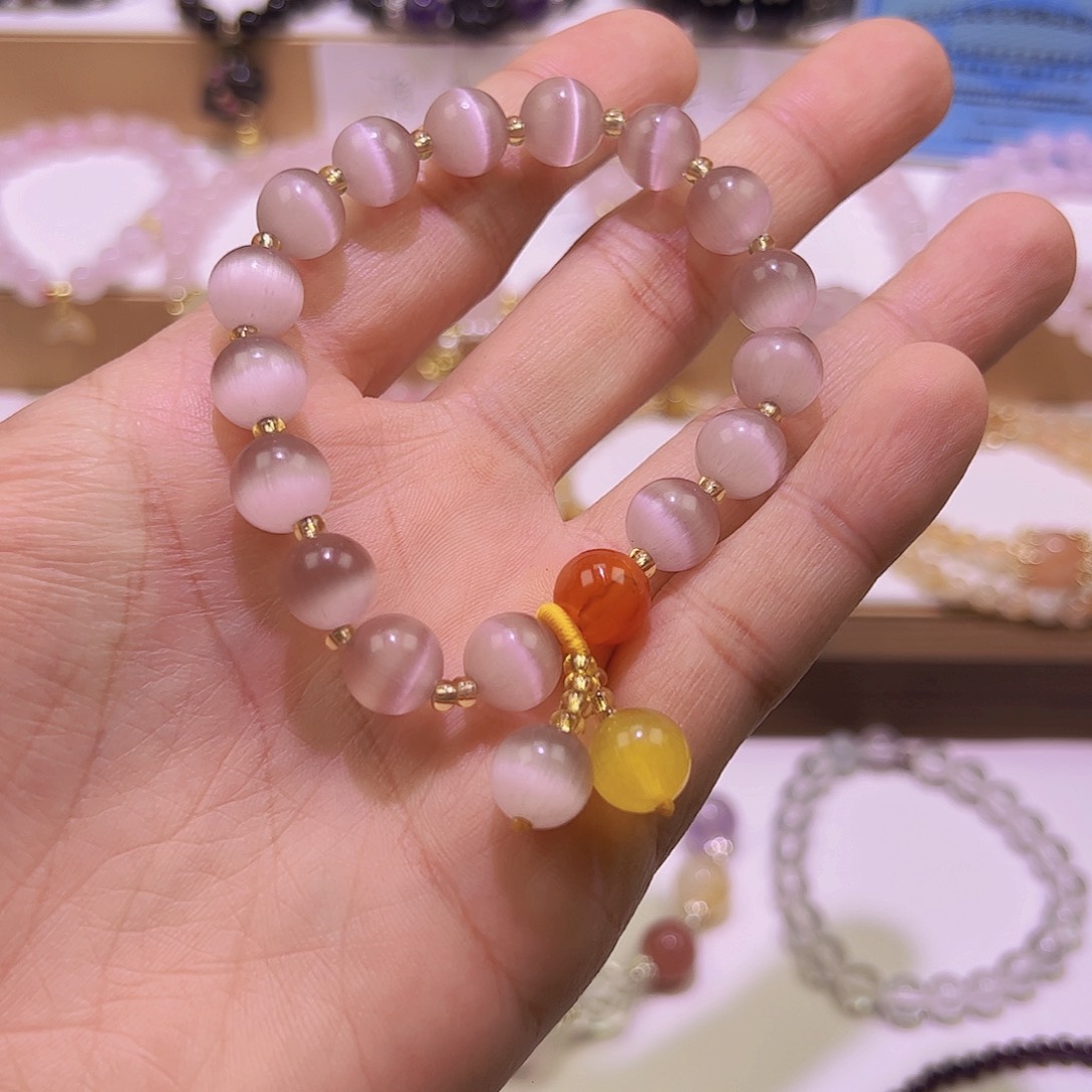 石英质玉手串未镶嵌