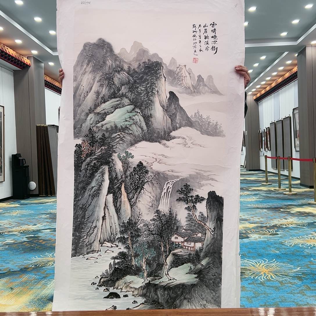 国画苏珊展览原作