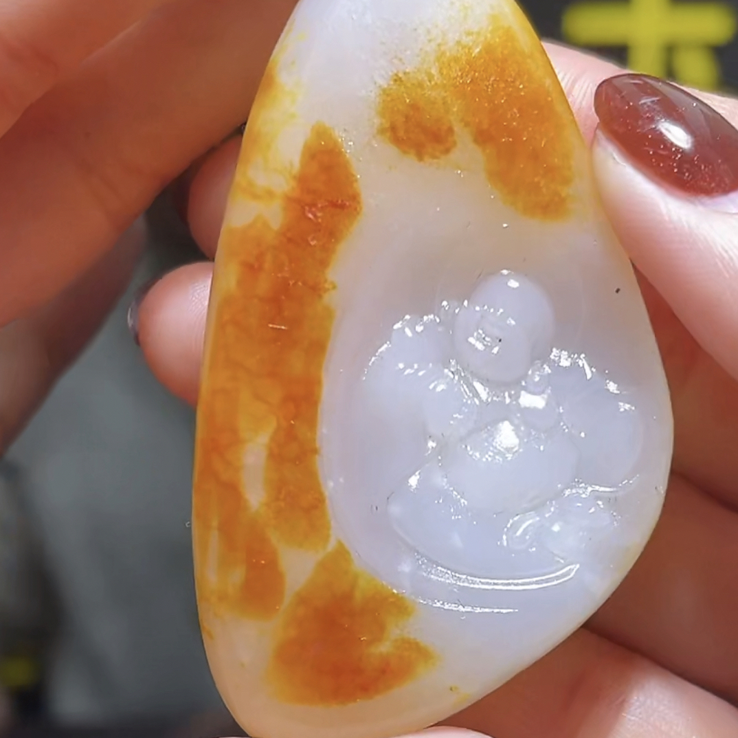 手把件货玉石把玩件文玩摆件A1