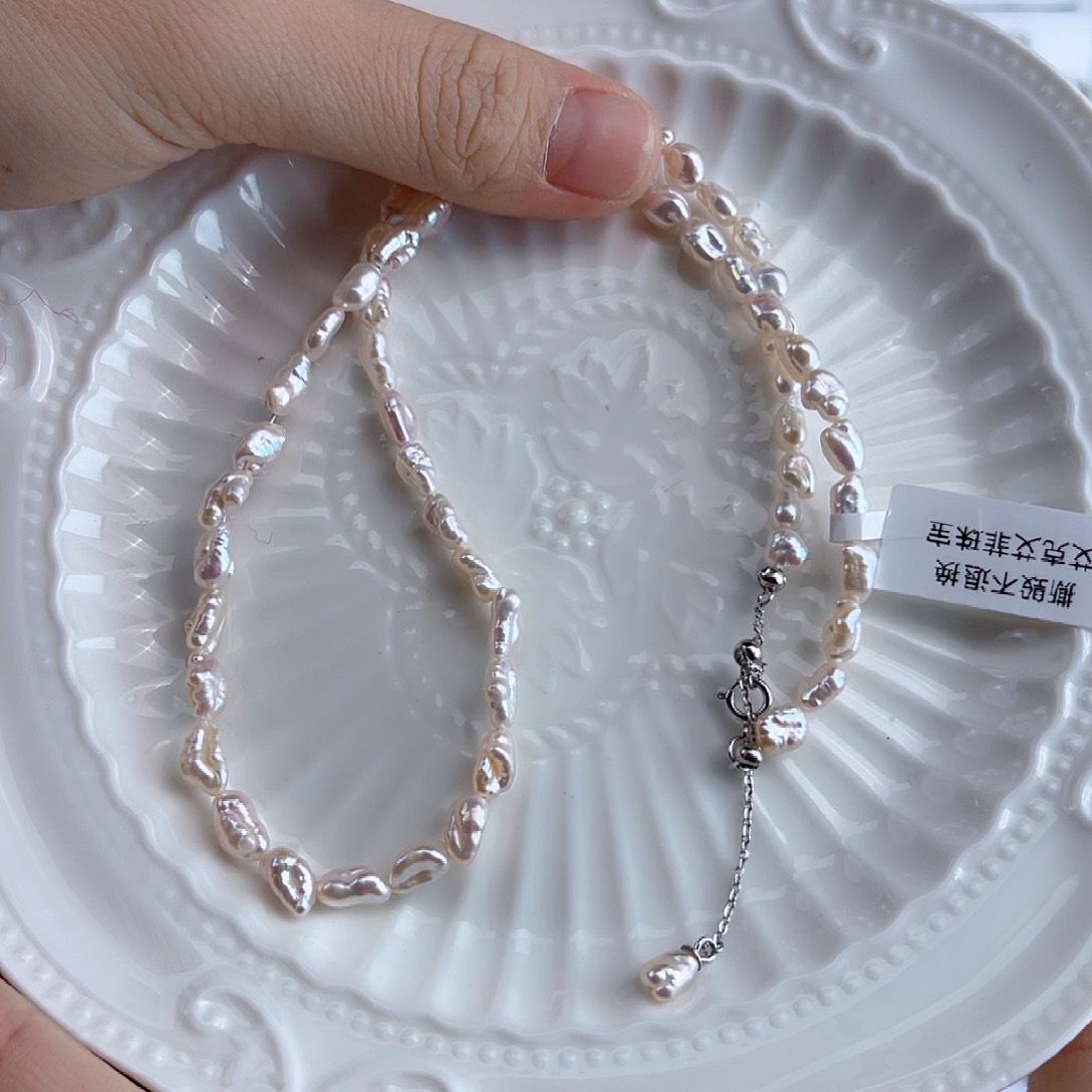 淡水珍珠项链未镶嵌达*