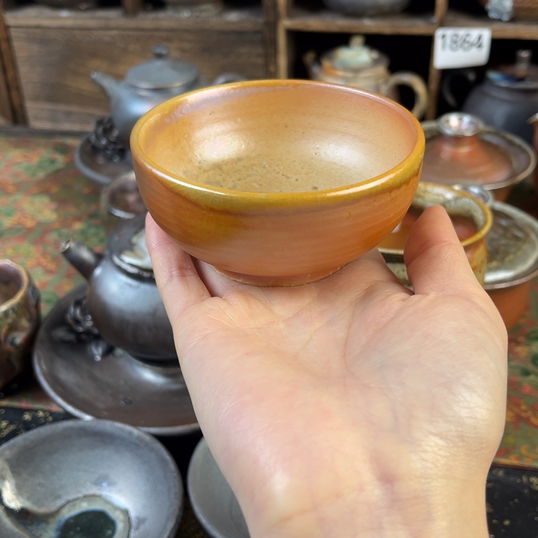 杯柴烧茶器主人杯子