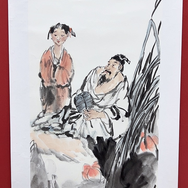 国画刘传明国画作品