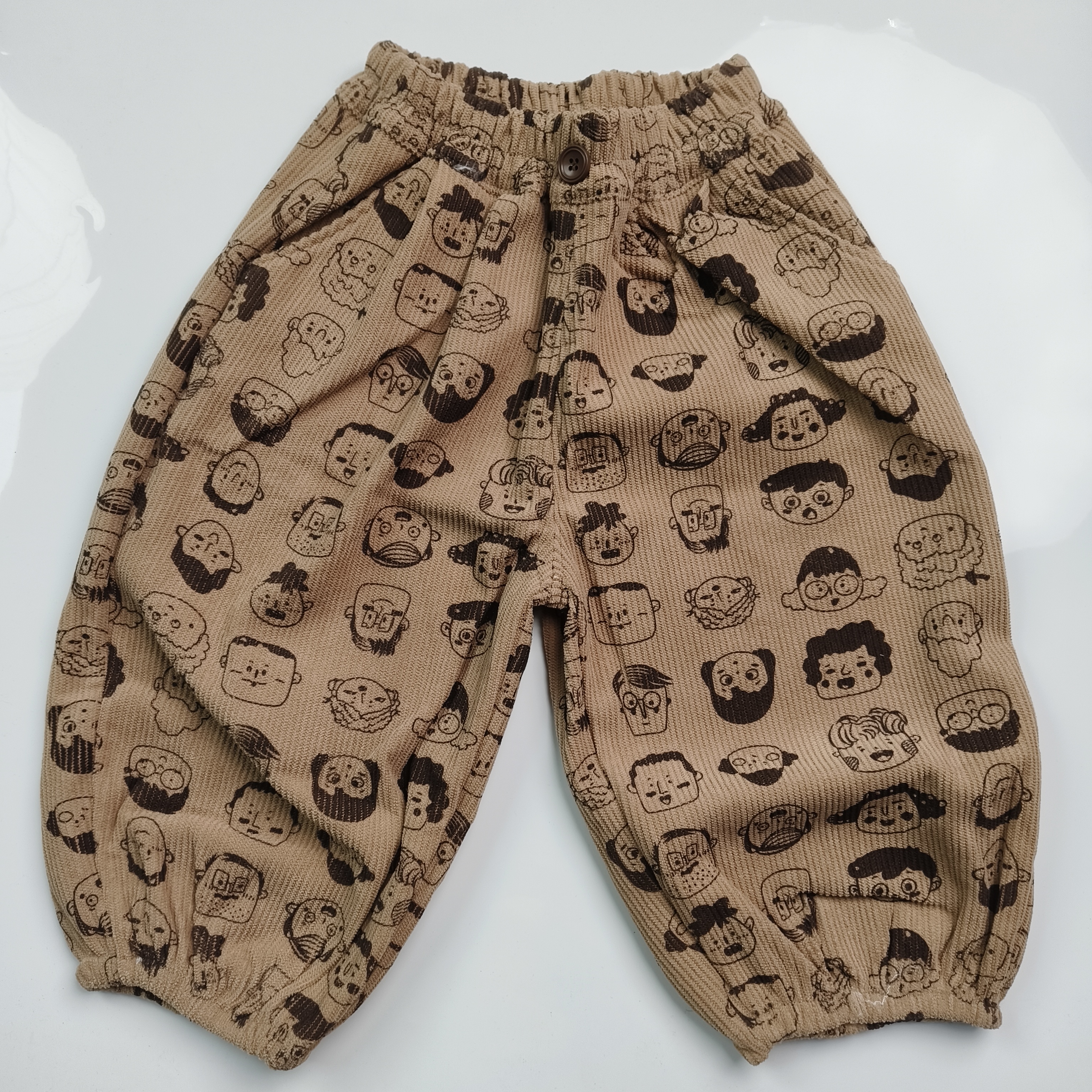 宝宝儿童春秋休闲舒适条纹单裤旺家休闲裤