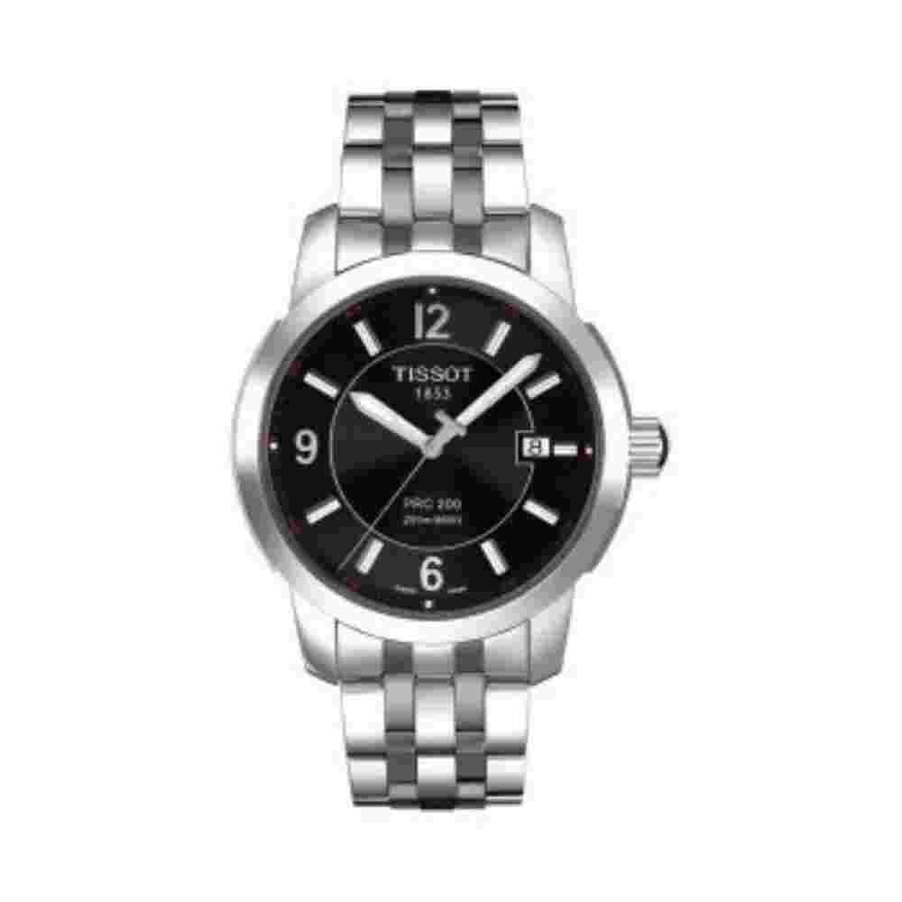 99新 Tissot/天梭 运动系列/黑色PRC200/石音表男士腕表