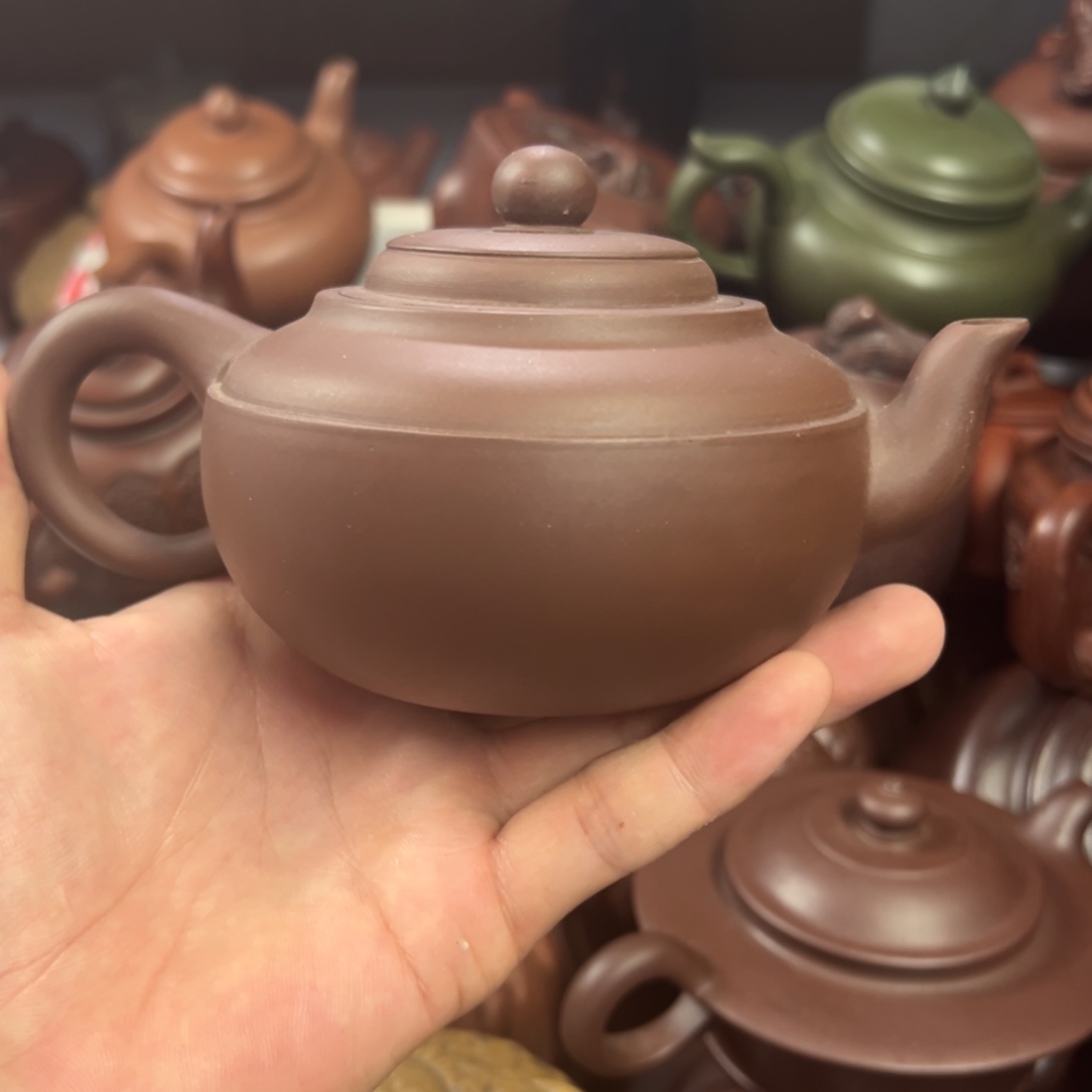 茶壶紫砂宜兴原矿紫砂壶280毫升容量