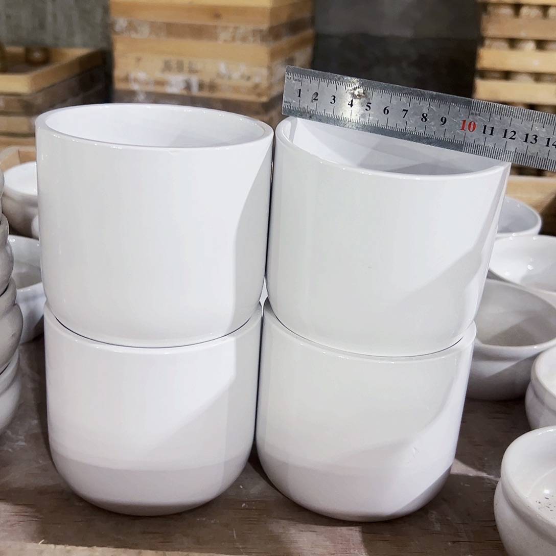 有孔，外贸尾单陶瓷花盆凑单10米包邮四个