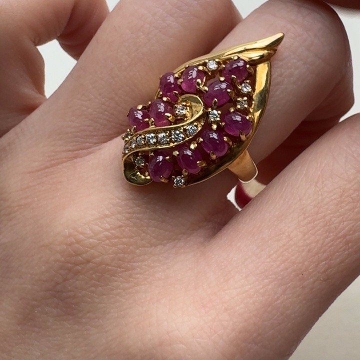 红宝石戒指未镶嵌