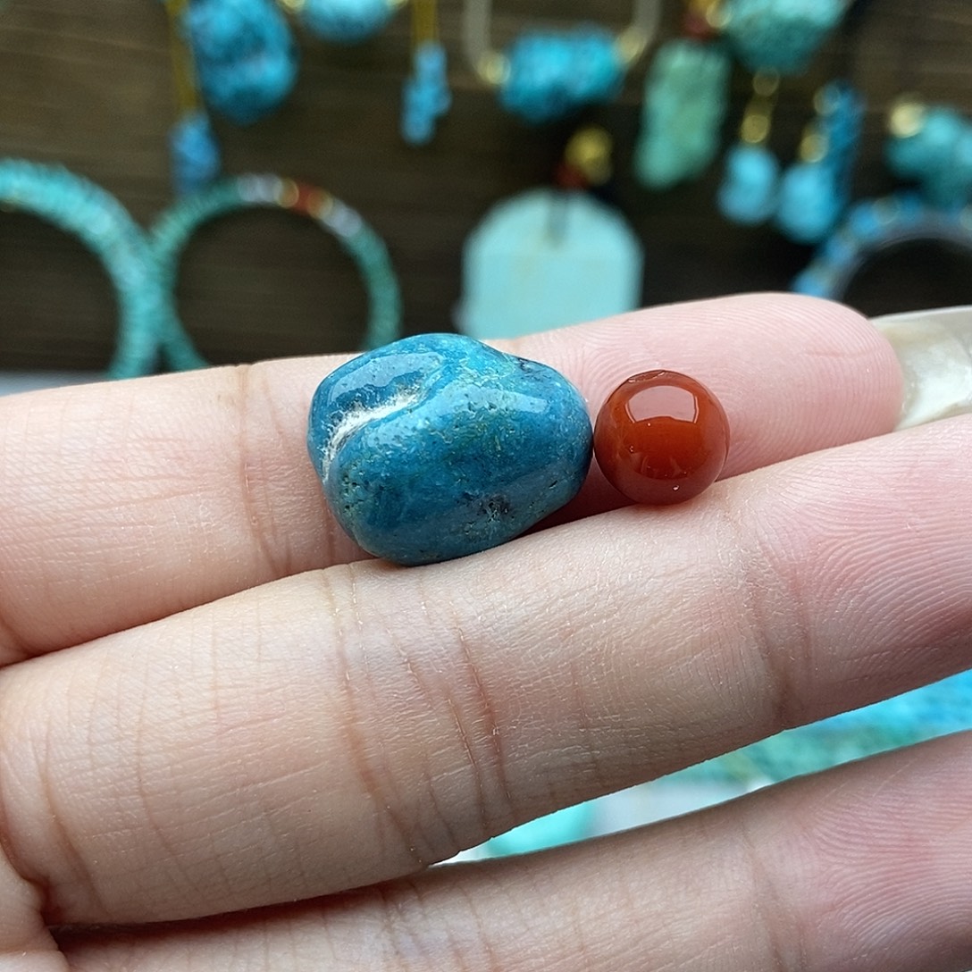 南红玛瑙未镶嵌随行