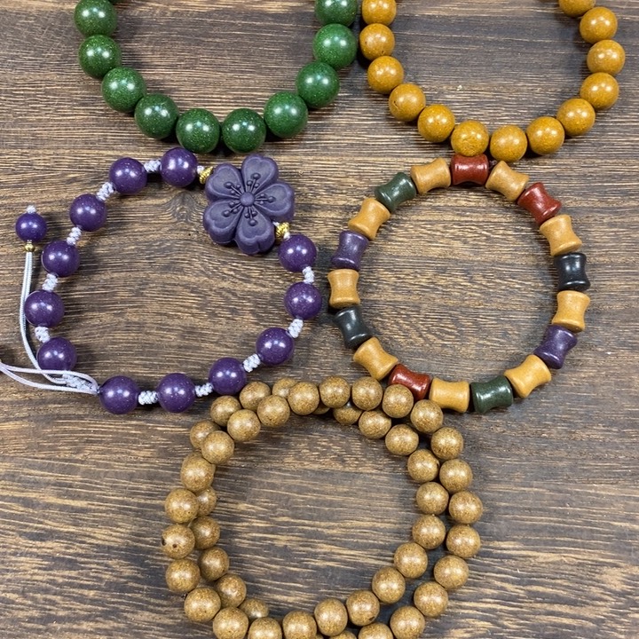 泥塑合香多宝拼5串手串A