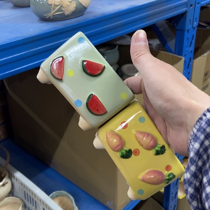 陶瓷花盆单场满9.9发10*7*7