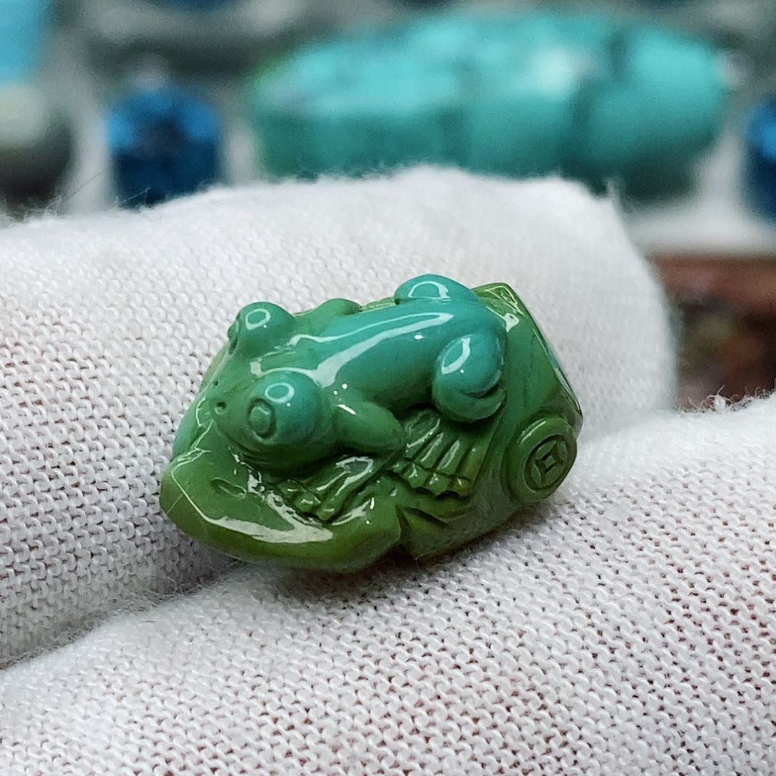 绿松石珠宝奇石未镶嵌