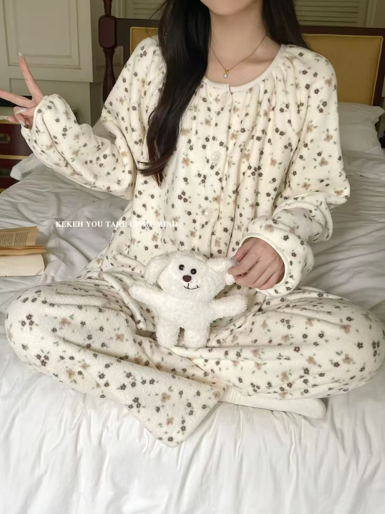 56144标美家米兔绒家居服