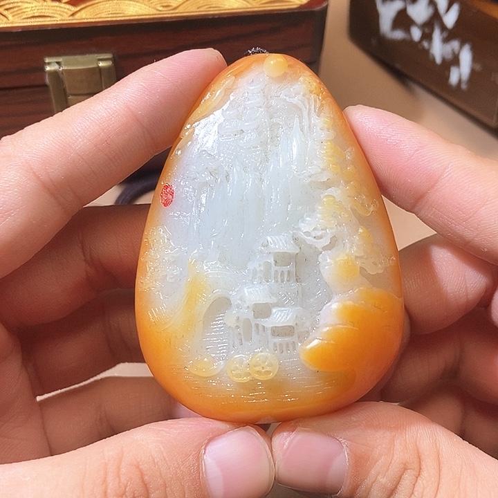 和田玉颈饰未镶嵌HX