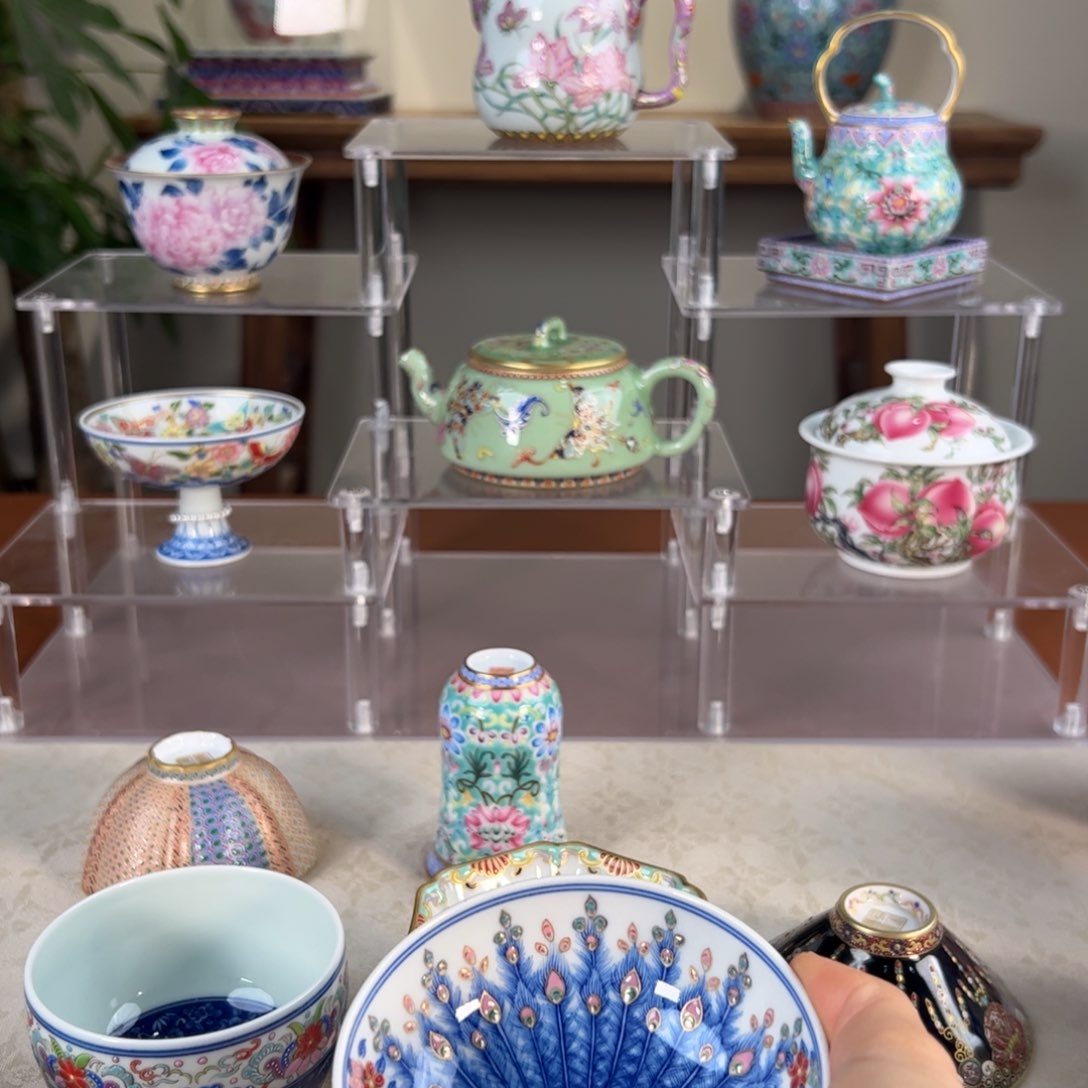锦*纯手工手绘 高端茶器